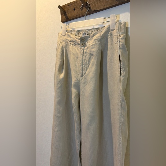 AYR 100% linen wide leg pant size M - Picture 5 of 7